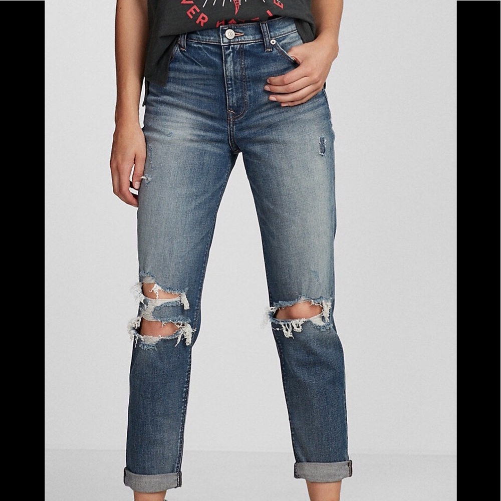 Express girlfriend high rise jean size 4